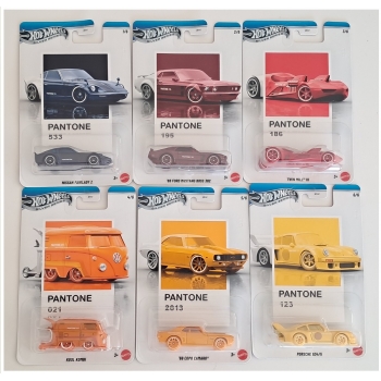 Hot Wheels 1:64 Zestaw Pantone Mix 1 - 6 szt